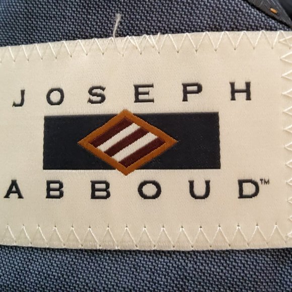 Joseph Aboud Blue Suit, Slim & Tall, 40L / 38x34 - Picture 8 of 13